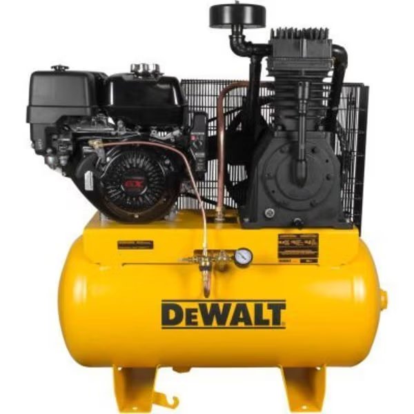 DeWALT® DXCMH1393075, 13HP, Stationary Gas Comp, 30 Gal, 175PSI, 24CFM, Honda, Electric/Recoil, Mat Industries, Mfr#: DXCMH1393075